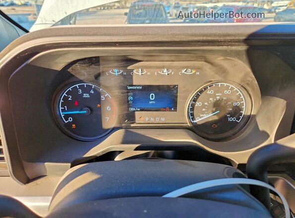 1FT7W2BA1REF23994 2024 FORD F250 White Widok zestawu wskaźników