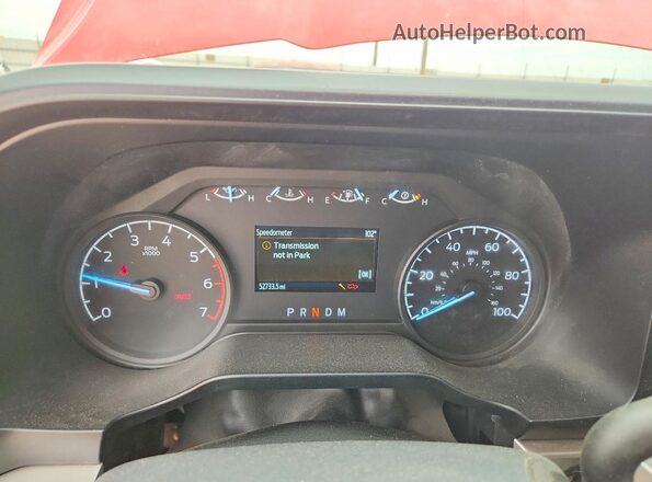 1FT7W2BA2REF53005 2024 FORD F250 Red Widok zestawu wskaźników