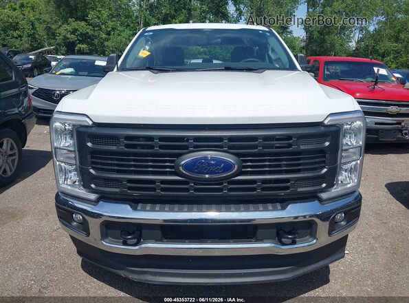 1FT7W2BA3SEC71459 2025 FORD F-250 White Вид щитка приладів