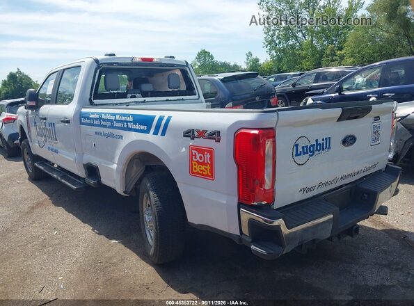 1FT7W2BA3SEC71459 2025 FORD F-250 White Панорамний вид салону 360°