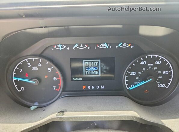 1FT7W2BA9RED44344 2024 FORD F250 White Instrument cluster view