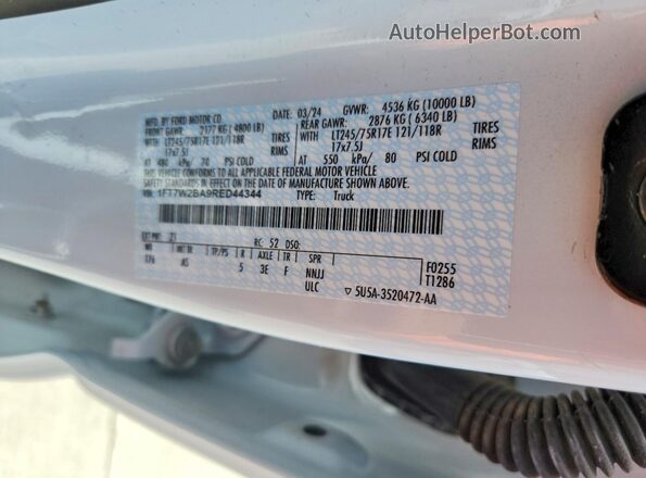 1FT7W2BA9RED44344 2024 FORD F250 White Engine compartment view