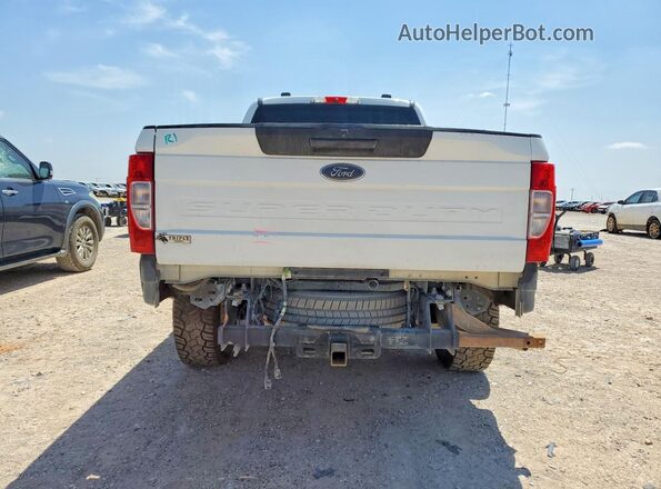 1FT7W2BN3NEF55634 2022 FORD F250 White Հետևի տեսք