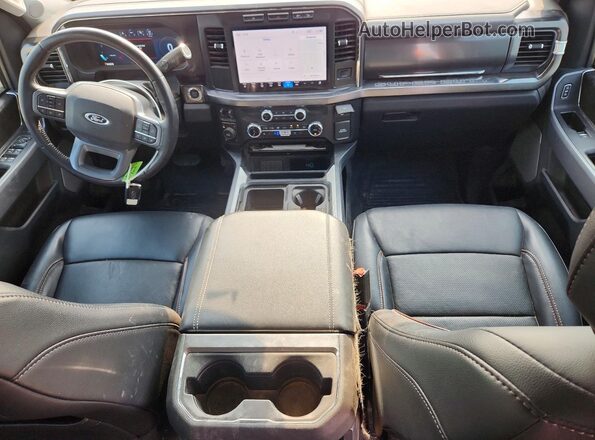 1FT7W2BN3REE74350 2024 FORD F250 Gray Widok deski rozdzielczej
