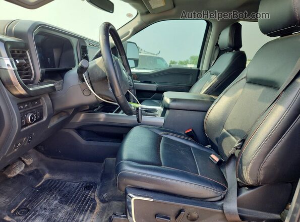 1FT7W2BN3REE74350 2024 FORD F250 Gray Widok wnętrza z przodu