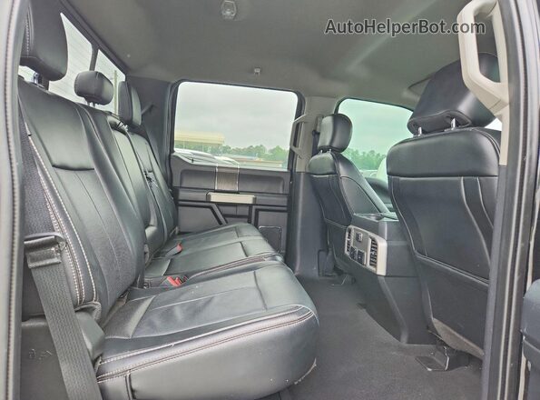 1FT7W2BNXLEC29052 2020 FORD F250 Black Rear seats view