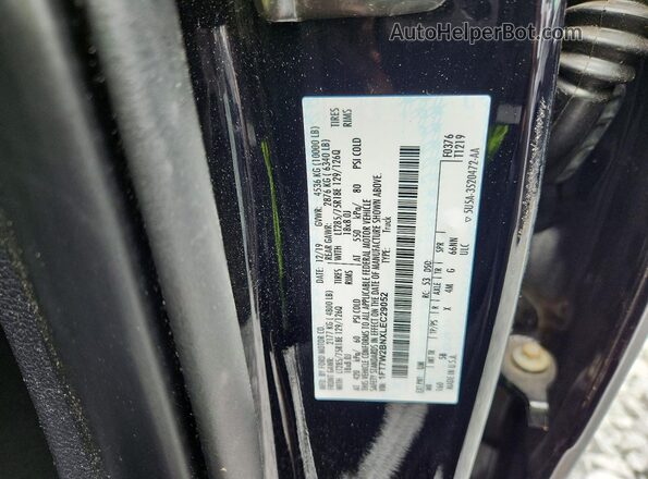 1FT7W2BNXLEC29052 2020 FORD F250 Black Engine compartment view
