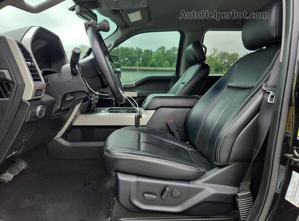 1FT7W2BNXLEC29052 2020 FORD F250 Black Front interior view