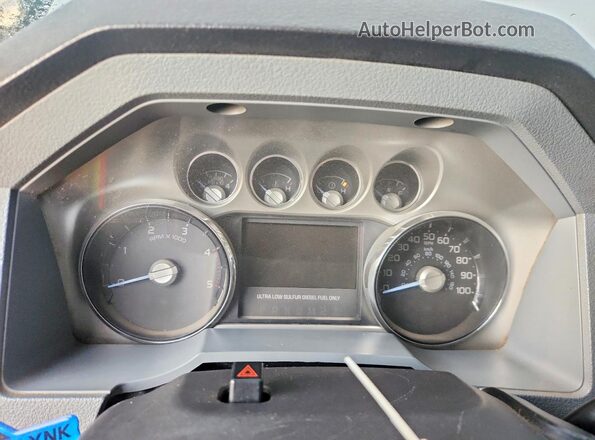 1FT7W2BT0GEA80526 2016 FORD F250 White Սարքավորումների վահանակի տեսք