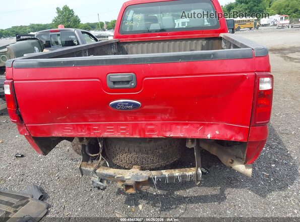 1FT7W2BT0GEC80452 2016 FORD F-250 Red Front view