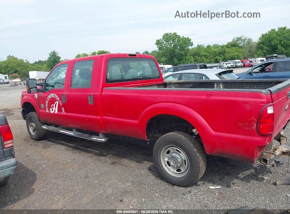 1FT7W2BT0GEC80452 2016 FORD F-250 Red 360 interior view
