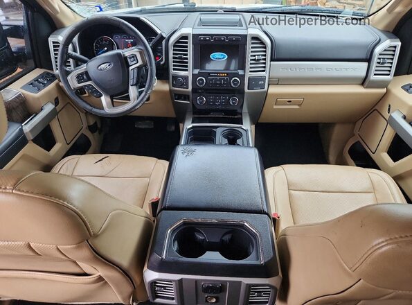 1FT7W2BT0HEC30006 2017 FORD F250 White წინა პანელის ხედი