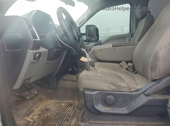 1FT7W2BT0JEB97305 2018 FORD F250 Silver წინა სალონის ხედი