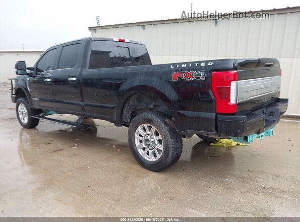 1FT7W2BT0KED92984 2019 FORD F-250 Black Հետևի ձախ