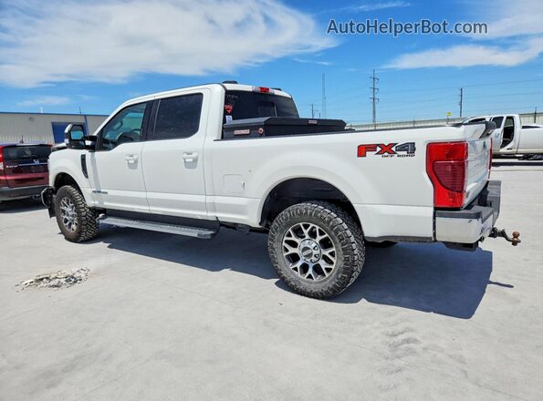 1FT7W2BT0MEC81516 2021 FORD F250 White Trasero izquierdo