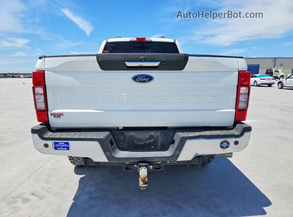 1FT7W2BT0MEC81516 2021 FORD F250 White Vista trasera