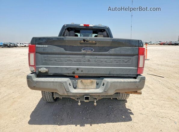 1FT7W2BT0MEC89082 2021 FORD F250 Black Вид ззаду