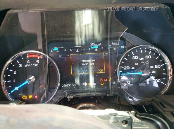 1FT7W2BT0MEC89082 2021 FORD F250 Black Вид щитка приладів