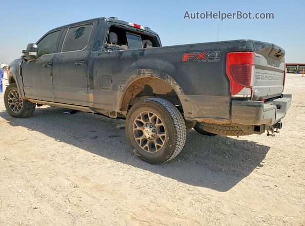 1FT7W2BT0MEC89082 2021 FORD F250 Black Задня ліва чверть