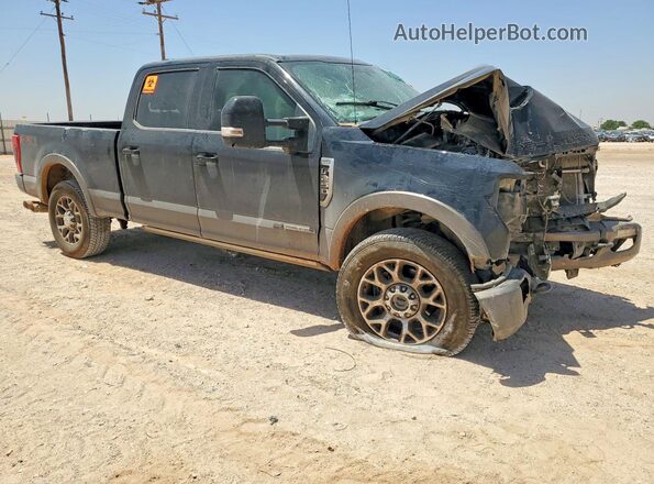 1FT7W2BT0MEC89082 2021 FORD F250 Black Передня права чверть