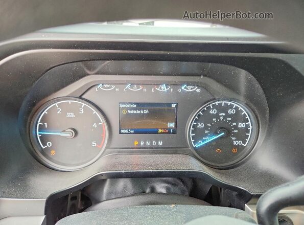 1FT7W2BT0REC14244 2024 FORD F250 White Вид щитка приладів