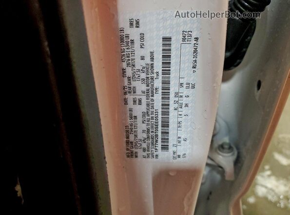 1FT7W2BT0SEE05331 2025 FORD F250 White VIN sticker view