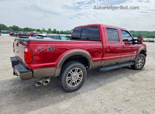 1FT7W2BT1GEA26796 2016 FORD F250 Red Հետևի աջ