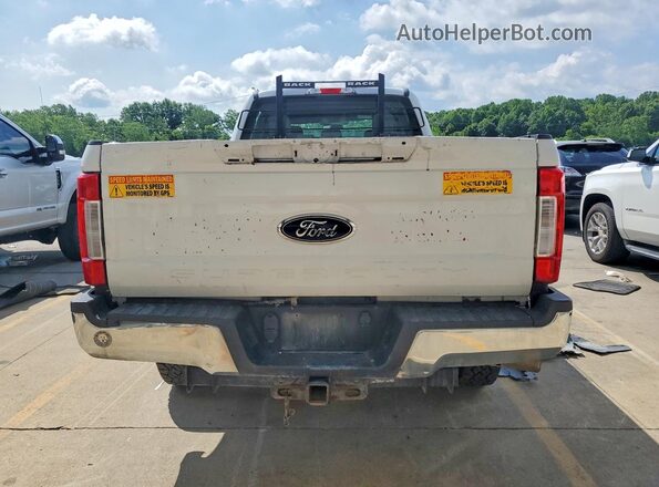 1FT7W2BT1JEB97846 2018 FORD F250 White Widok z tyłu