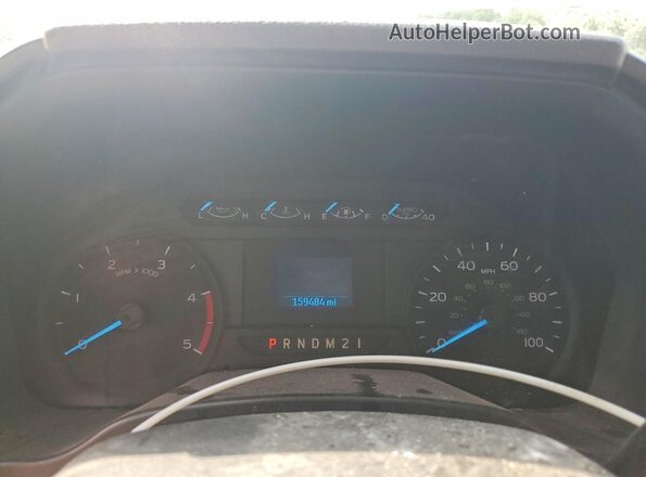 1FT7W2BT1JEB97846 2018 FORD F250 White Widok zestawu wskaźników