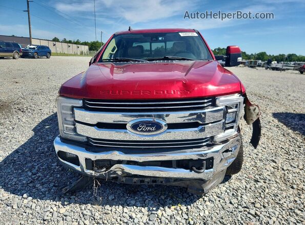 1FT7W2BT1KED54843 2019 FORD F250 Maroon Вид спереду