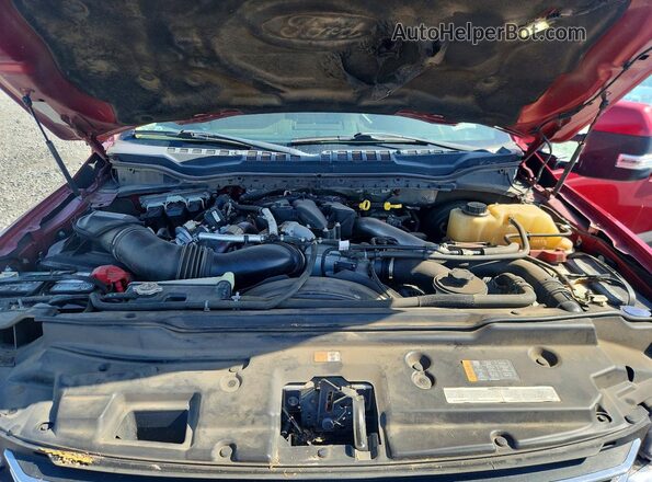 1FT7W2BT1KED54843 2019 FORD F250 Maroon Вид задньої частини салону
