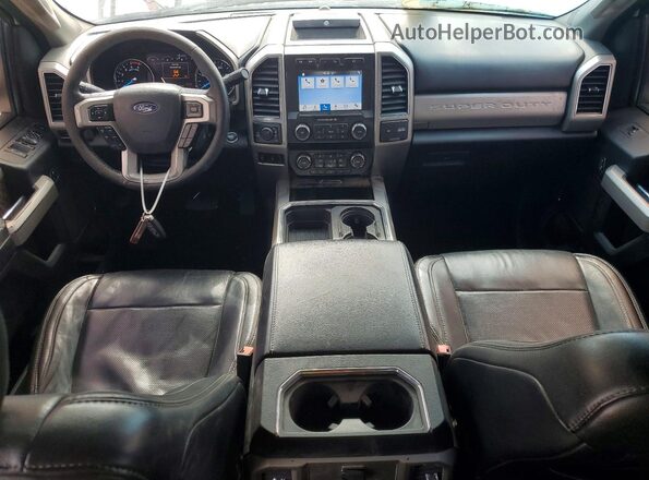 1FT7W2BT1KED63722 2019 FORD F250 Белый Вид панели приборов