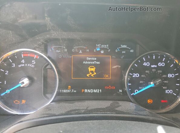 1FT7W2BT1KED63722 2019 FORD F250 Белый Вид щитка приборов