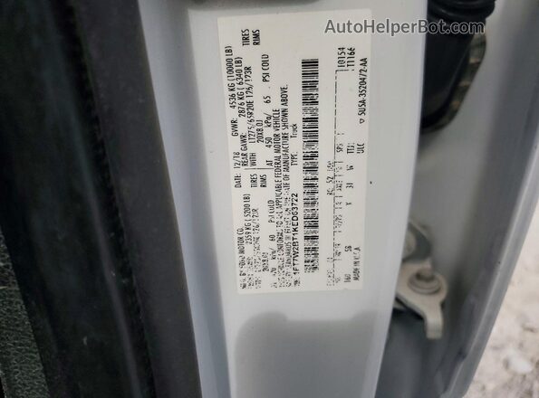 1FT7W2BT1KED63722 2019 FORD F250 Белый Вид подкапотного пространства