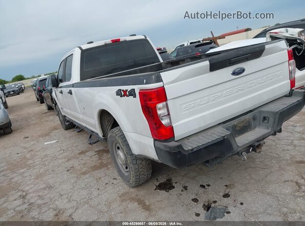 1FT7W2BT1MED04513 2021 FORD F-250 White უკანა მარცხენა