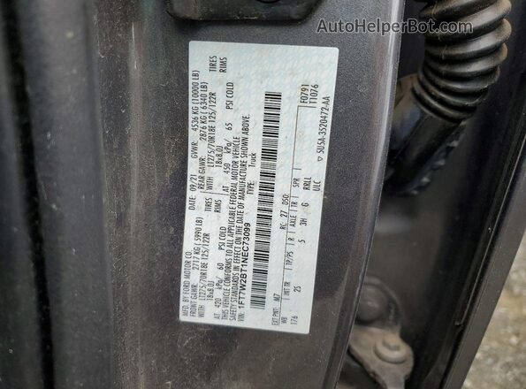 1FT7W2BT1NEC73099 2022 FORD F250 Gray 