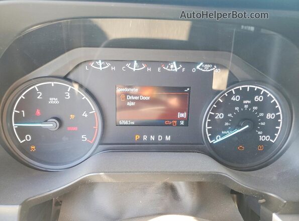 1FT7W2BT1REC74548 2024 FORD F250 White ხელსაწყოთა პანელის ხედი