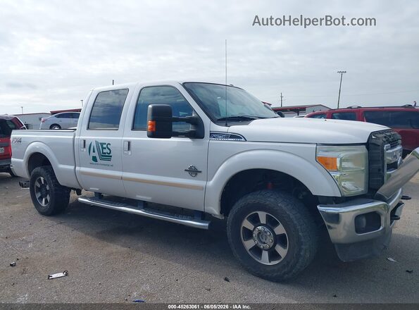 1FT7W2BT2GEA78745 2016 FORD F-250 White Widok wnętrza z tyłu