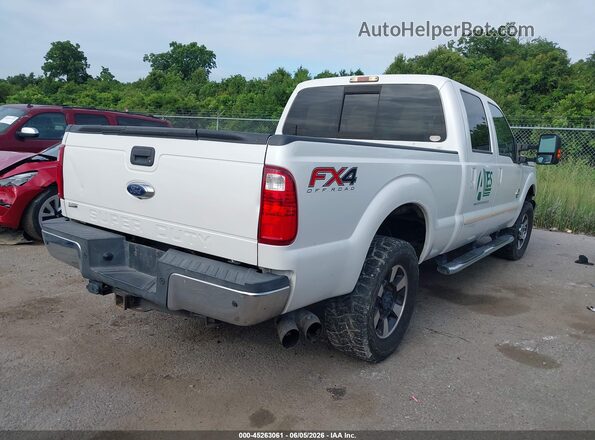1FT7W2BT2GEA78745 2016 FORD F-250 White Tył prawy