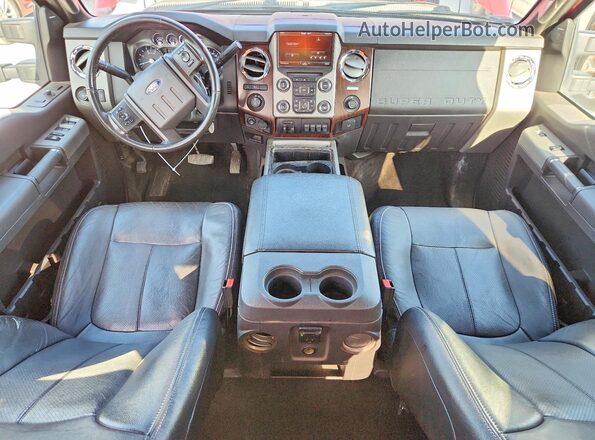 1FT7W2BT2GEB84757 2016 FORD F250 Red წინა პანელის ხედი