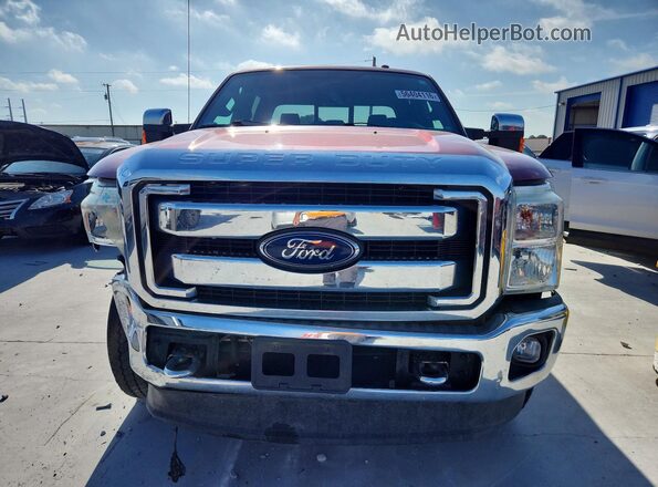 1FT7W2BT2GEB84757 2016 FORD F250 Red წინა ხედი