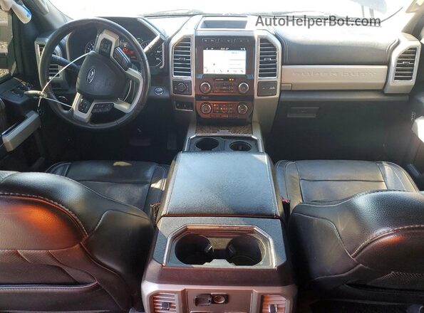 1FT7W2BT2HEE92299 2017 FORD F250 Gray Widok deski rozdzielczej