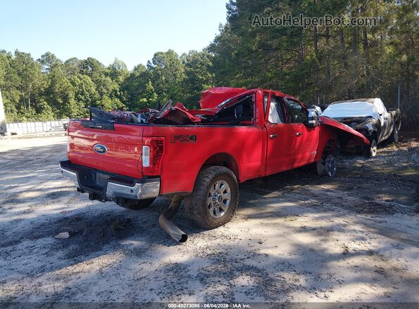 1FT7W2BT2JEC86311 2018 FORD F-250 Red Rear right