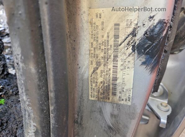 1FT7W2BT2KED42734 2019 FORD F250 Silver ძრავის განყოფილების ხედი