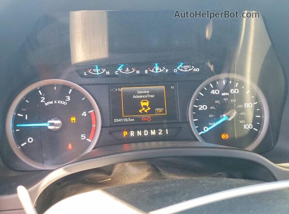 1FT7W2BT2KEG16370 2019 FORD F250 Silver ხელსაწყოთა პანელის ხედი