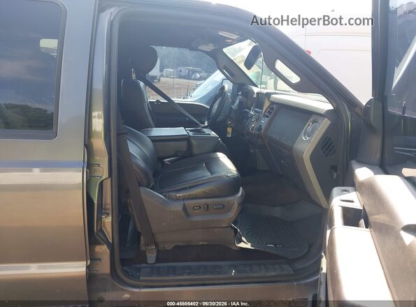 1FT7W2BT3GEA01205 2016 FORD F-250 Gray Widok wnętrza z przodu