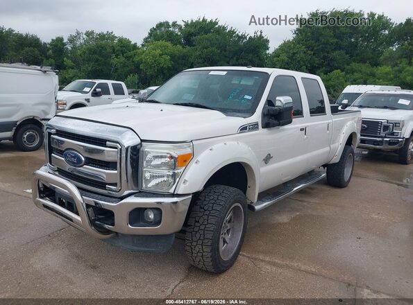1FT7W2BT3GEC02344 2016 FORD F-250 White Vista tres cuartos delantera izquierda
