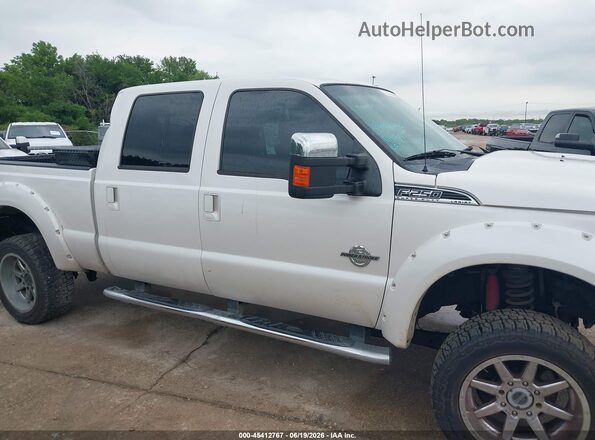 1FT7W2BT3GEC02344 2016 FORD F-250 White Vista del cuadro de instrumentos