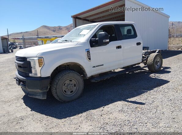 1FT7W2BT3KEE59674 2019 FORD F-250 White Vista tres cuartos delantera izquierda