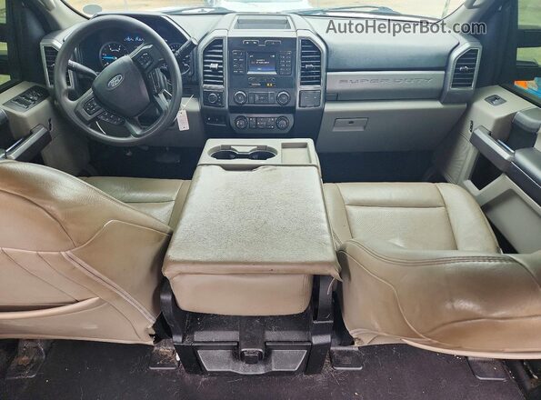 1FT7W2BT3KEG47319 2019 FORD F250 White Widok deski rozdzielczej